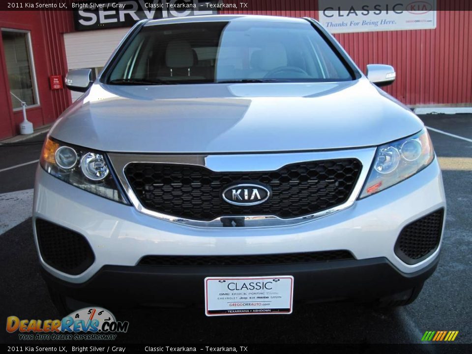 2011 Kia Sorento LX Bright Silver / Gray Photo #5