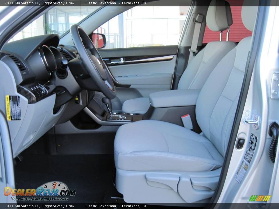 2011 Kia Sorento LX Bright Silver / Gray Photo #7