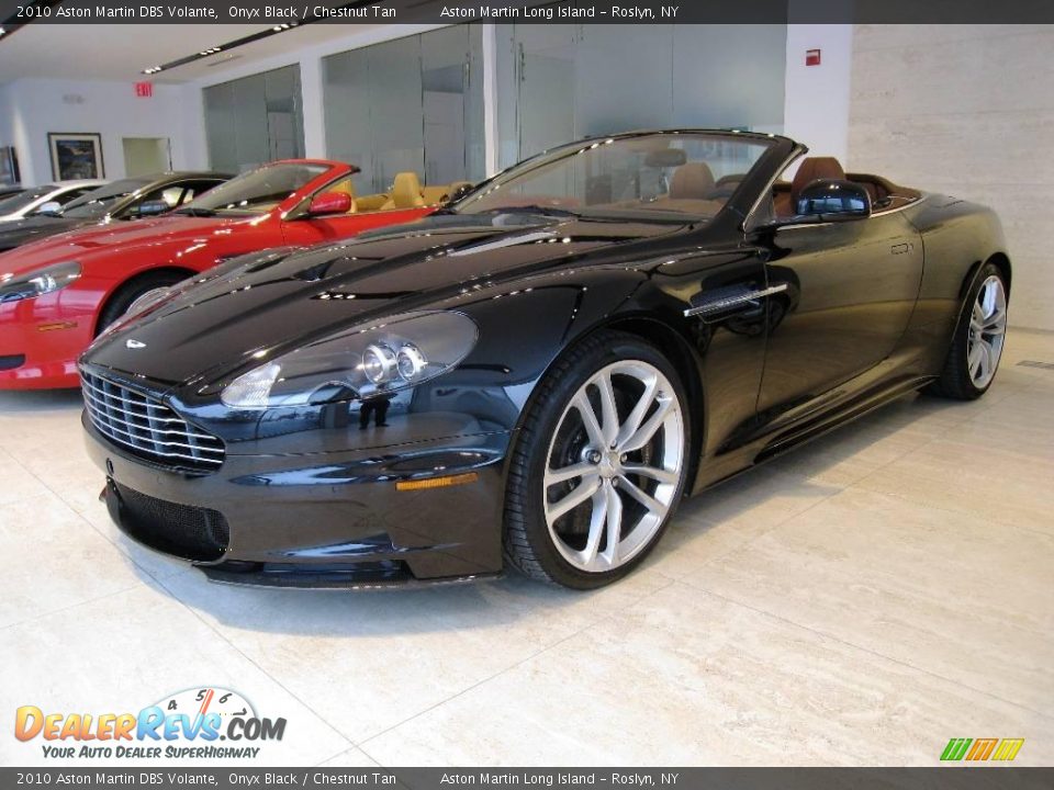 2010 Aston Martin DBS Volante Onyx Black / Chestnut Tan Photo #2