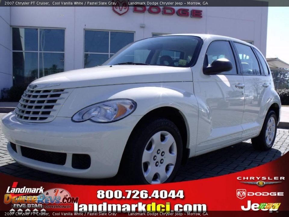 2007 Chrysler PT Cruiser Cool Vanilla White / Pastel Slate Gray Photo #1
