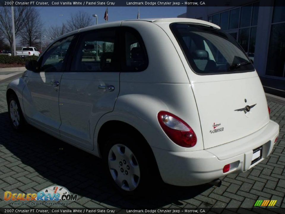 2007 Chrysler PT Cruiser Cool Vanilla White / Pastel Slate Gray Photo #3