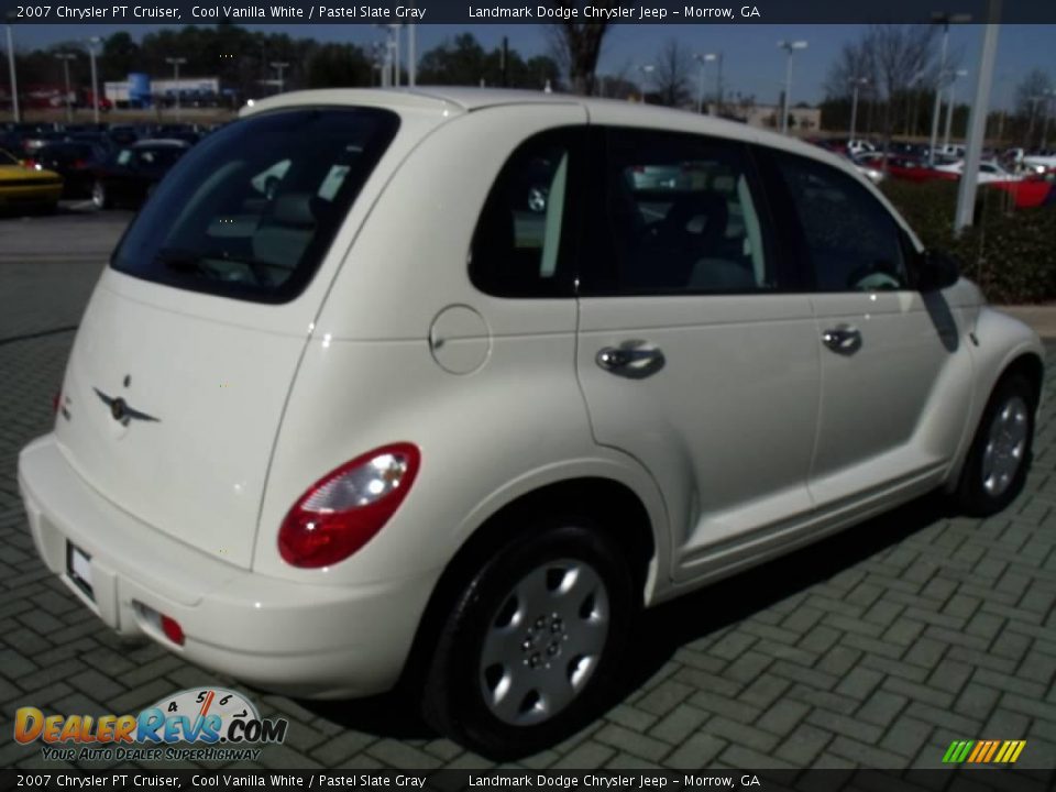 2007 Chrysler PT Cruiser Cool Vanilla White / Pastel Slate Gray Photo #5