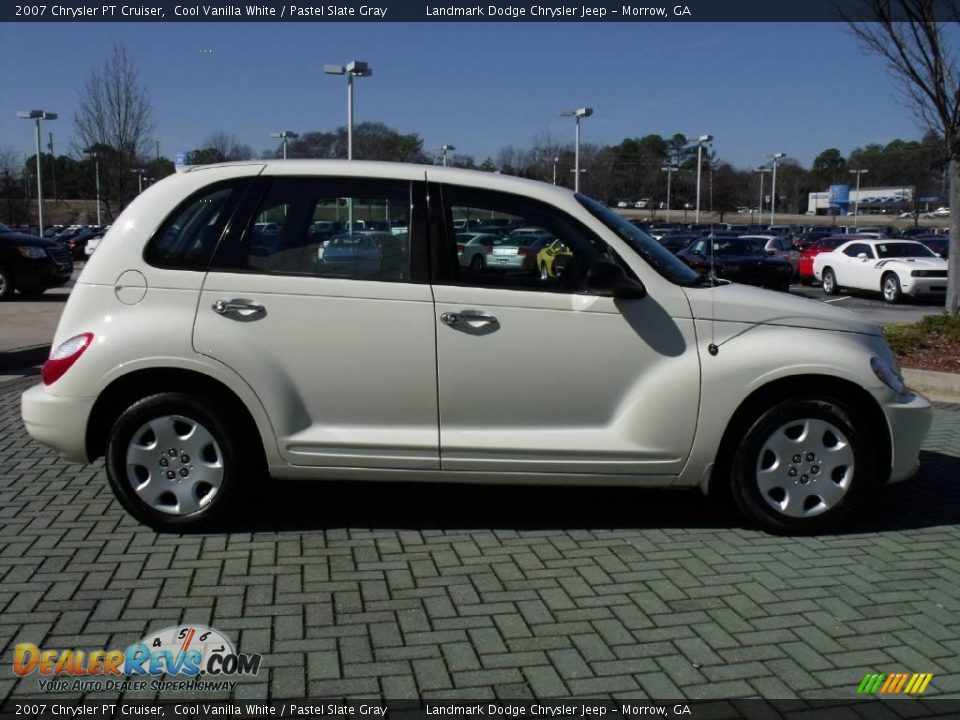 2007 Chrysler PT Cruiser Cool Vanilla White / Pastel Slate Gray Photo #6