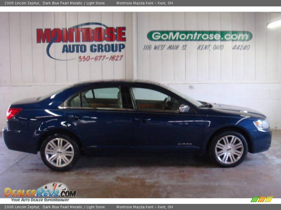 2006 Lincoln Zephyr Dark Blue Pearl Metallic / Light Stone Photo #1