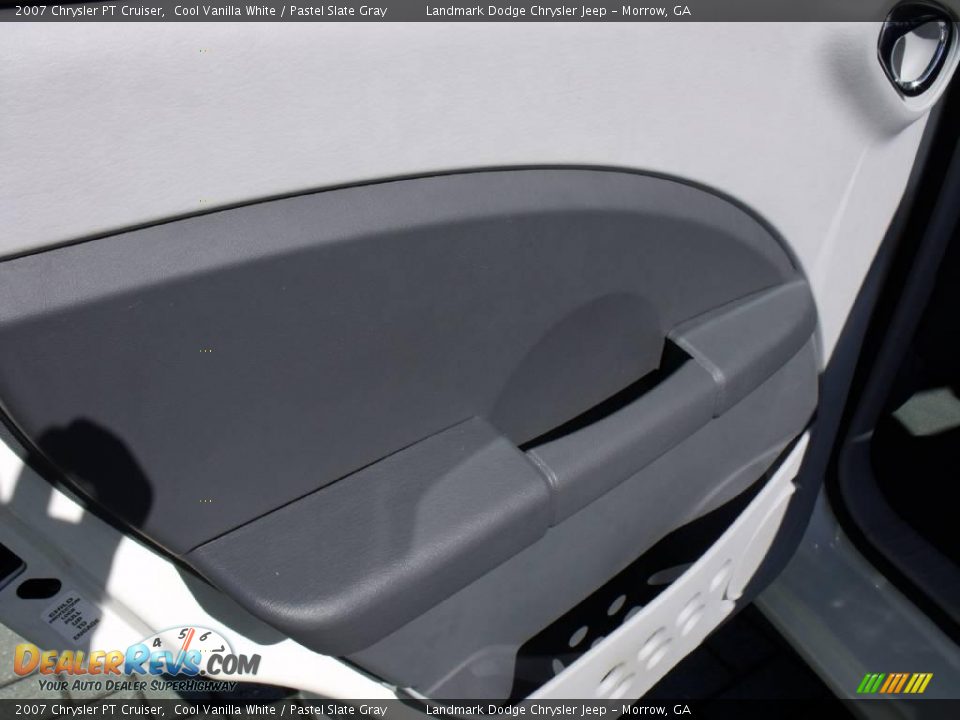 2007 Chrysler PT Cruiser Cool Vanilla White / Pastel Slate Gray Photo #12