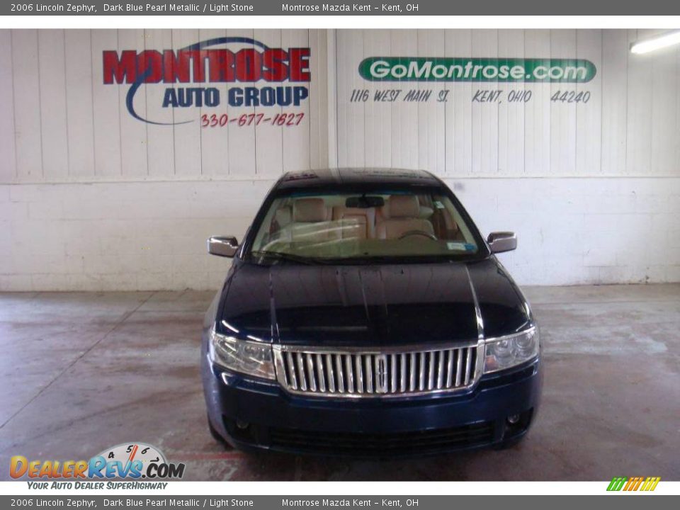 2006 Lincoln Zephyr Dark Blue Pearl Metallic / Light Stone Photo #3