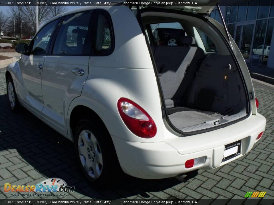 2007 Chrysler PT Cruiser Cool Vanilla White / Pastel Slate Gray Photo #13