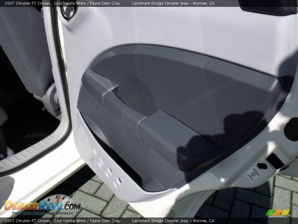 2007 Chrysler PT Cruiser Cool Vanilla White / Pastel Slate Gray Photo #15