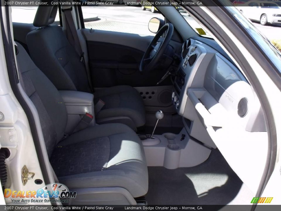 2007 Chrysler PT Cruiser Cool Vanilla White / Pastel Slate Gray Photo #16