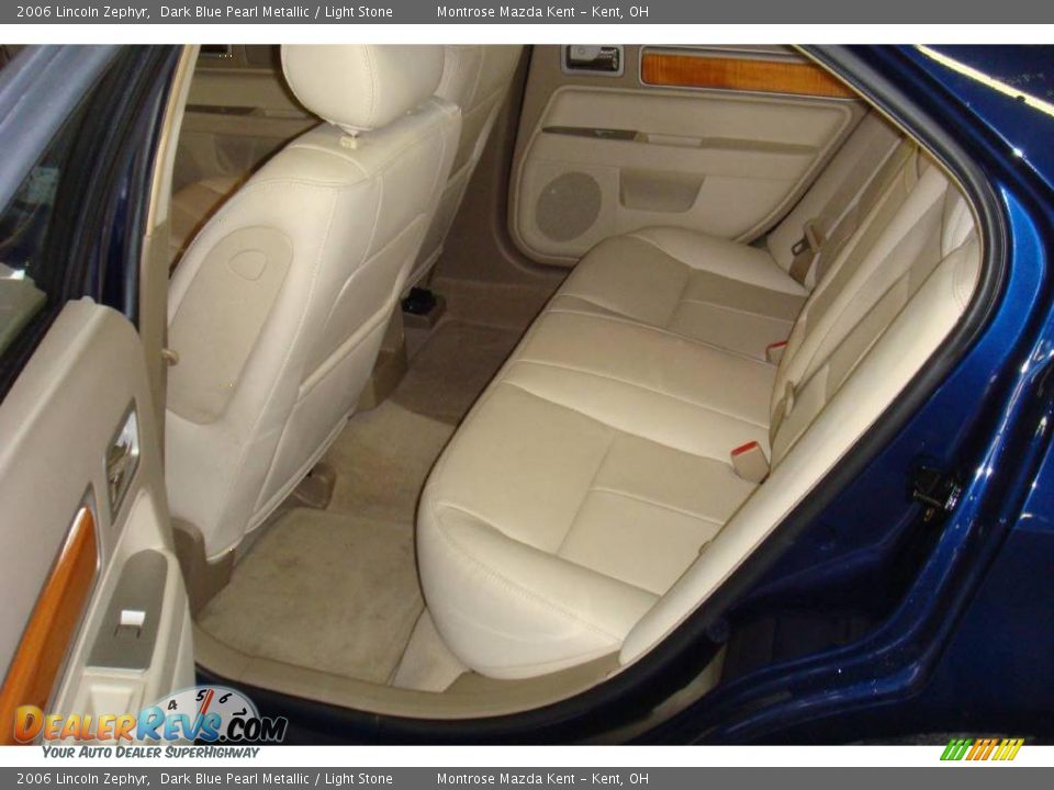 2006 Lincoln Zephyr Dark Blue Pearl Metallic / Light Stone Photo #10