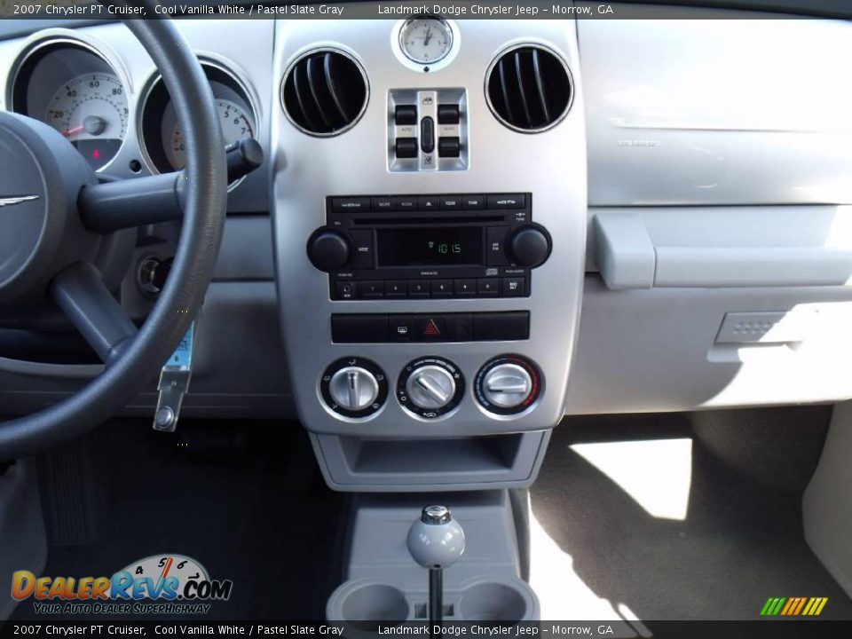 2007 Chrysler PT Cruiser Cool Vanilla White / Pastel Slate Gray Photo #18