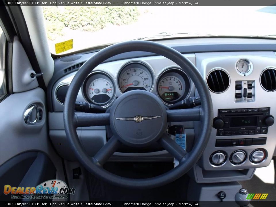 2007 Chrysler PT Cruiser Cool Vanilla White / Pastel Slate Gray Photo #19