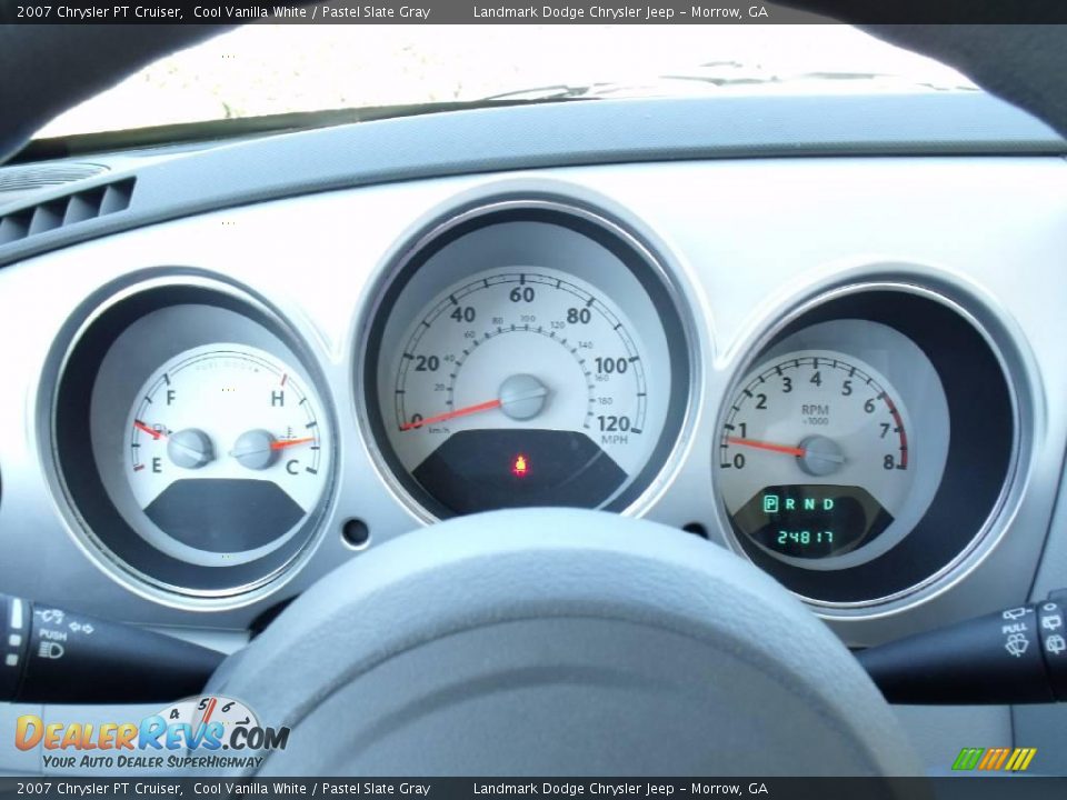 2007 Chrysler PT Cruiser Cool Vanilla White / Pastel Slate Gray Photo #20