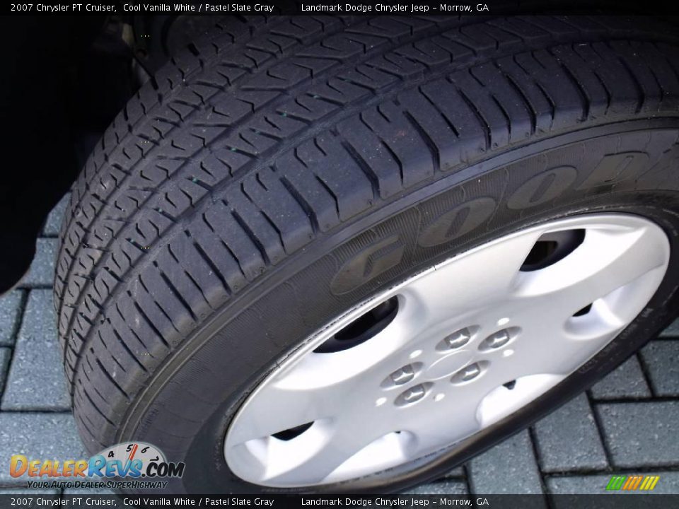 2007 Chrysler PT Cruiser Cool Vanilla White / Pastel Slate Gray Photo #25