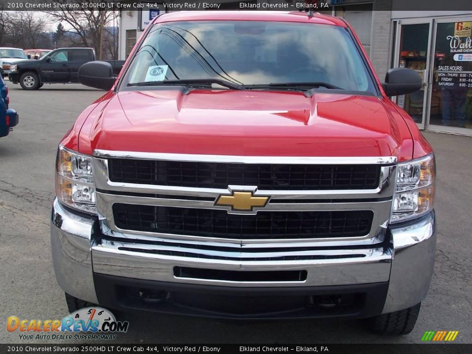 2010 Chevrolet Silverado 2500HD LT Crew Cab 4x4 Victory Red / Ebony Photo #1