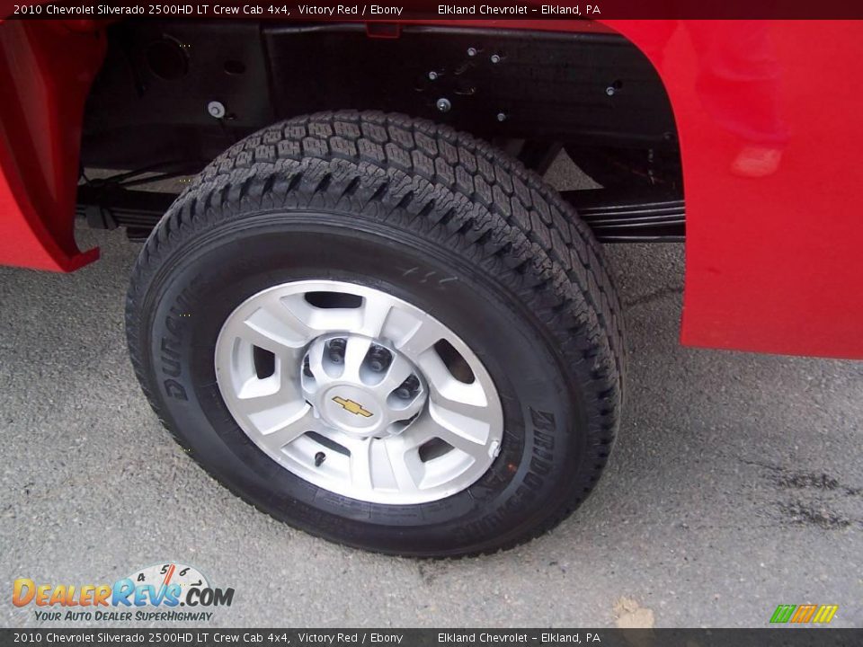 2010 Chevrolet Silverado 2500HD LT Crew Cab 4x4 Victory Red / Ebony Photo #4