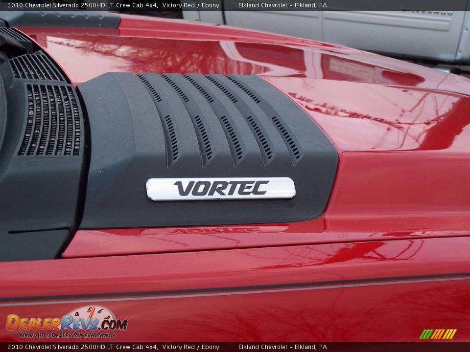 2010 Chevrolet Silverado 2500HD LT Crew Cab 4x4 Victory Red / Ebony Photo #8