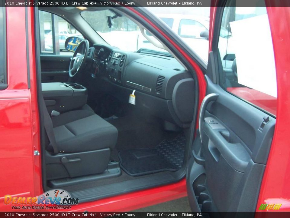 2010 Chevrolet Silverado 2500HD LT Crew Cab 4x4 Victory Red / Ebony Photo #11
