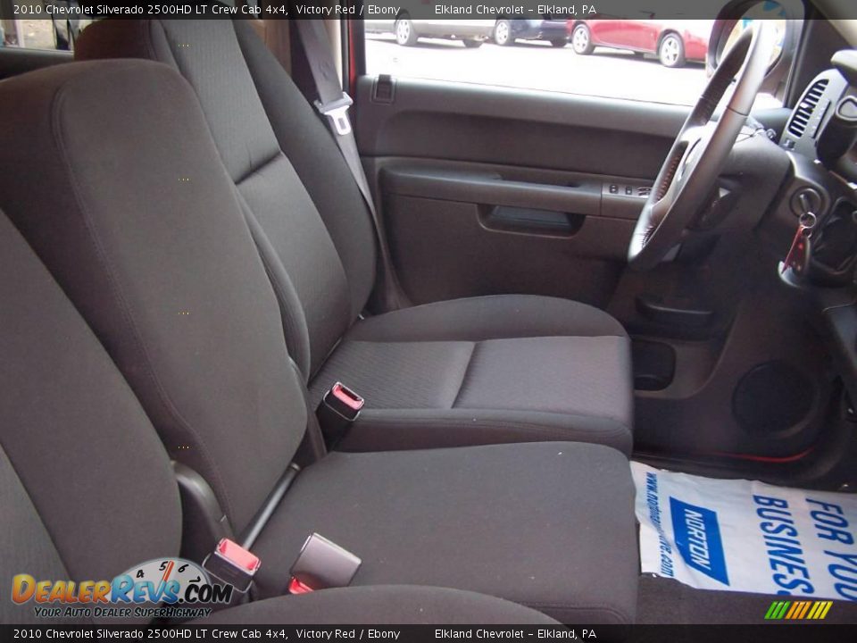 2010 Chevrolet Silverado 2500HD LT Crew Cab 4x4 Victory Red / Ebony Photo #15