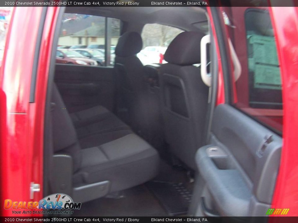 2010 Chevrolet Silverado 2500HD LT Crew Cab 4x4 Victory Red / Ebony Photo #17