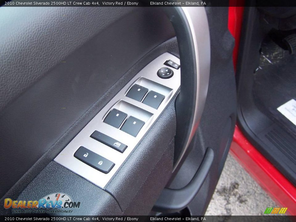 2010 Chevrolet Silverado 2500HD LT Crew Cab 4x4 Victory Red / Ebony Photo #19