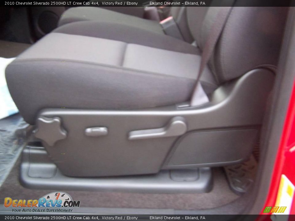 2010 Chevrolet Silverado 2500HD LT Crew Cab 4x4 Victory Red / Ebony Photo #20