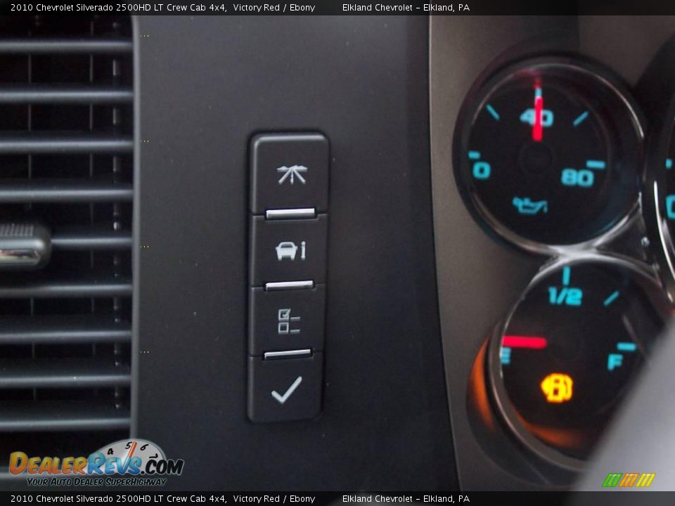 2010 Chevrolet Silverado 2500HD LT Crew Cab 4x4 Victory Red / Ebony Photo #22