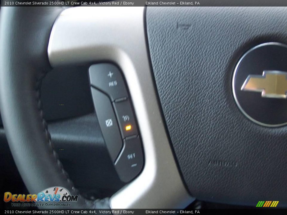 2010 Chevrolet Silverado 2500HD LT Crew Cab 4x4 Victory Red / Ebony Photo #23