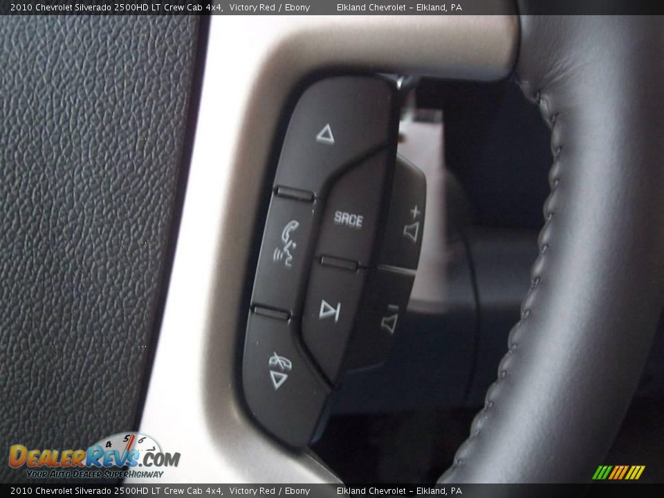 2010 Chevrolet Silverado 2500HD LT Crew Cab 4x4 Victory Red / Ebony Photo #24