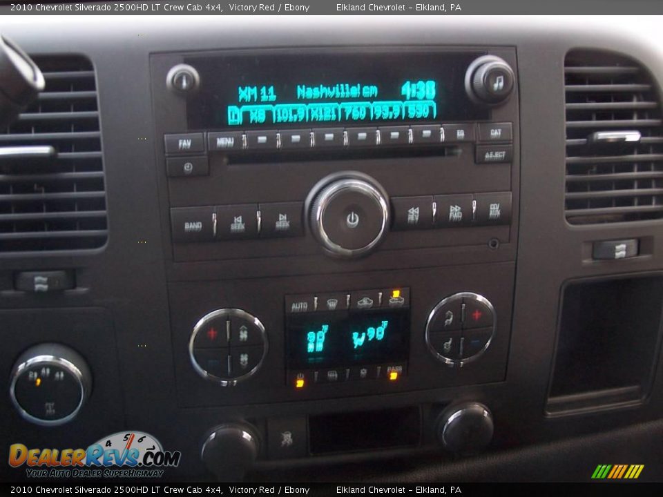 2010 Chevrolet Silverado 2500HD LT Crew Cab 4x4 Victory Red / Ebony Photo #25