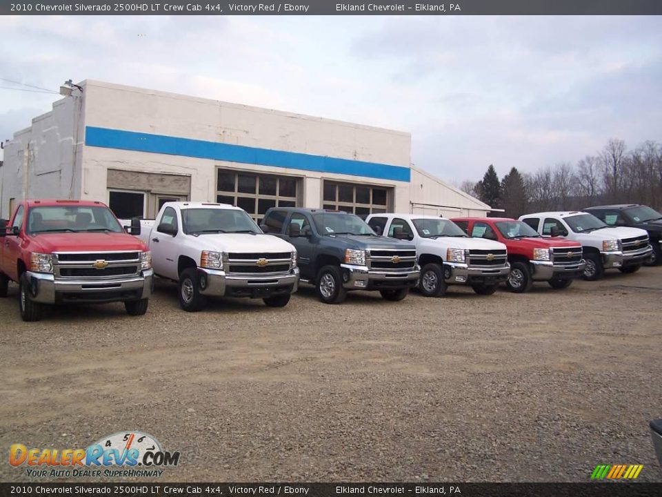 2010 Chevrolet Silverado 2500HD LT Crew Cab 4x4 Victory Red / Ebony Photo #29