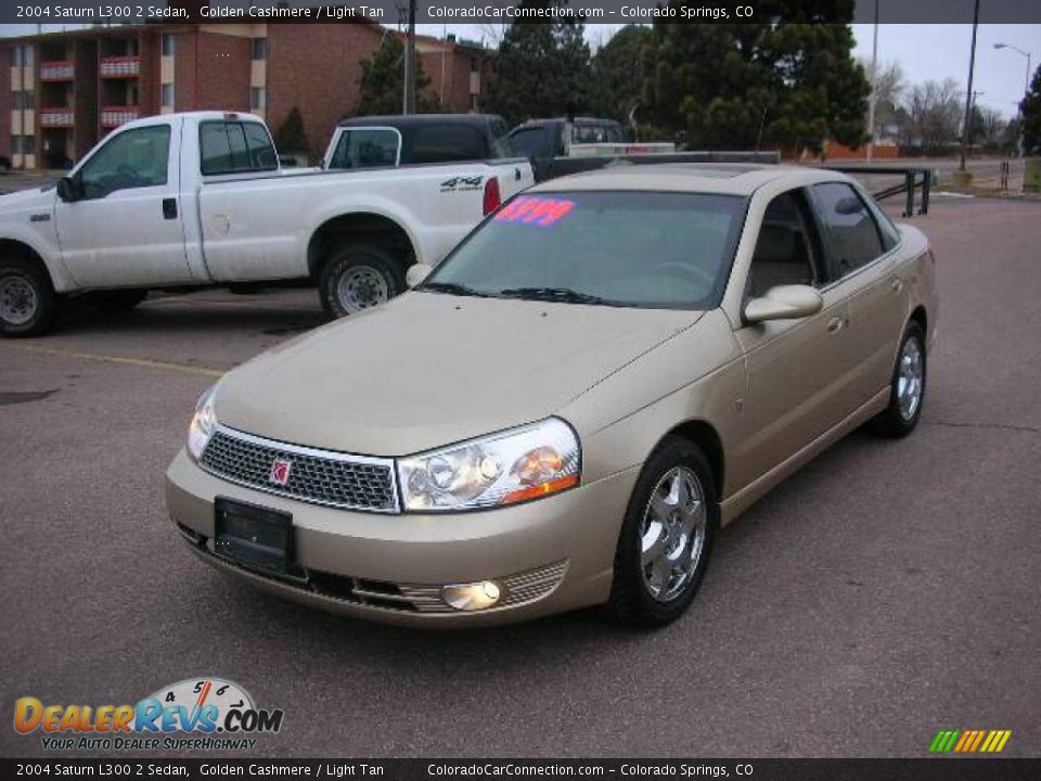 2004 Saturn L300 2 Sedan Golden Cashmere / Light Tan Photo #1