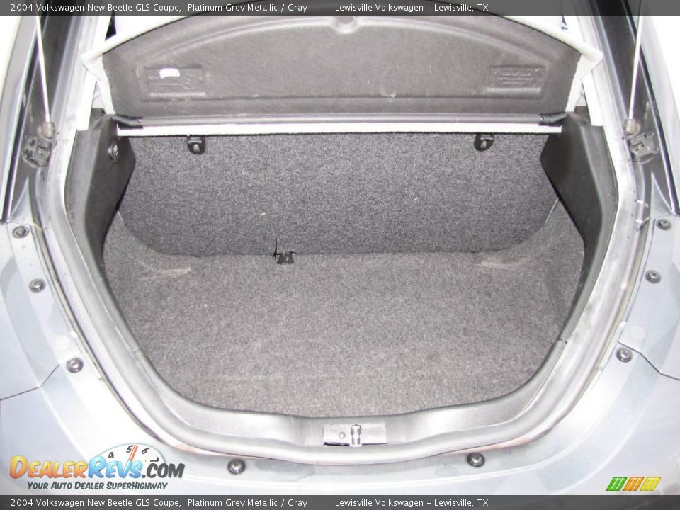 2004 Volkswagen New Beetle GLS Coupe Platinum Grey Metallic / Gray Photo #19
