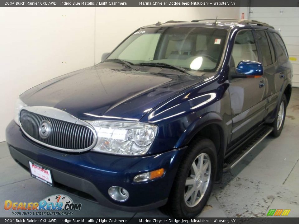 2004 Buick Rainier CXL AWD Indigo Blue Metallic / Light Cashmere Photo #1