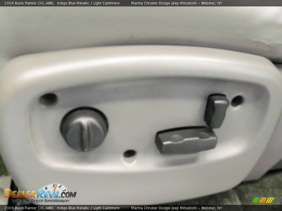 2004 Buick Rainier CXL AWD Indigo Blue Metallic / Light Cashmere Photo #3