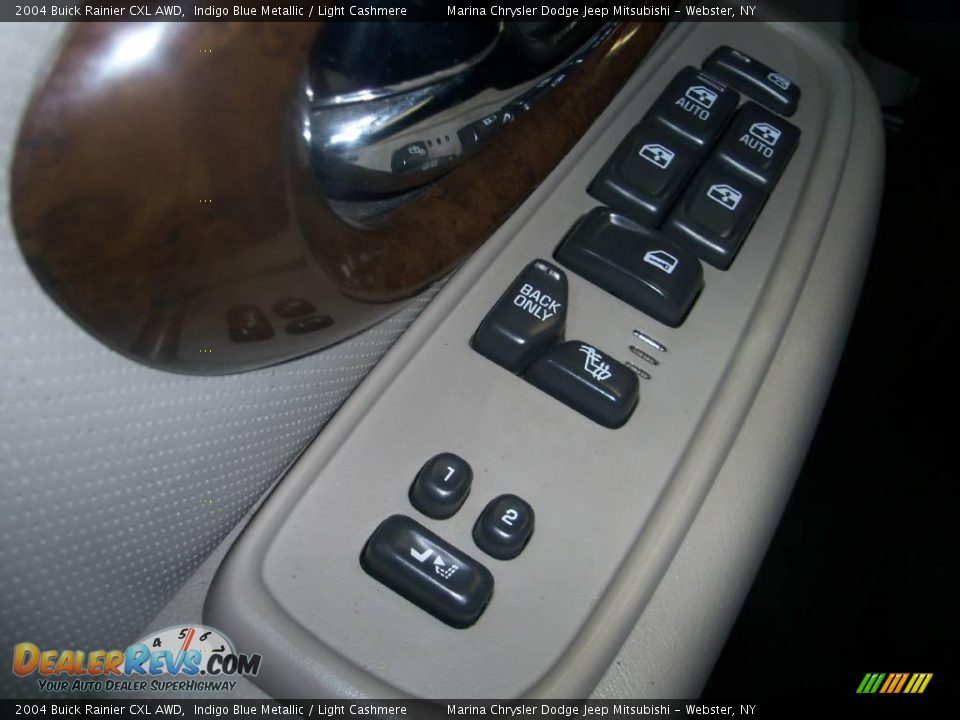 2004 Buick Rainier CXL AWD Indigo Blue Metallic / Light Cashmere Photo #5