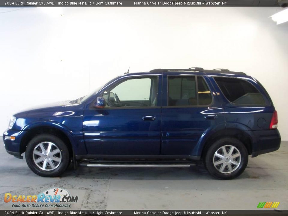 2004 Buick Rainier CXL AWD Indigo Blue Metallic / Light Cashmere Photo #7