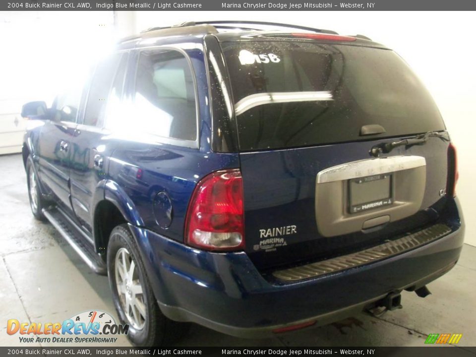 2004 Buick Rainier CXL AWD Indigo Blue Metallic / Light Cashmere Photo #8
