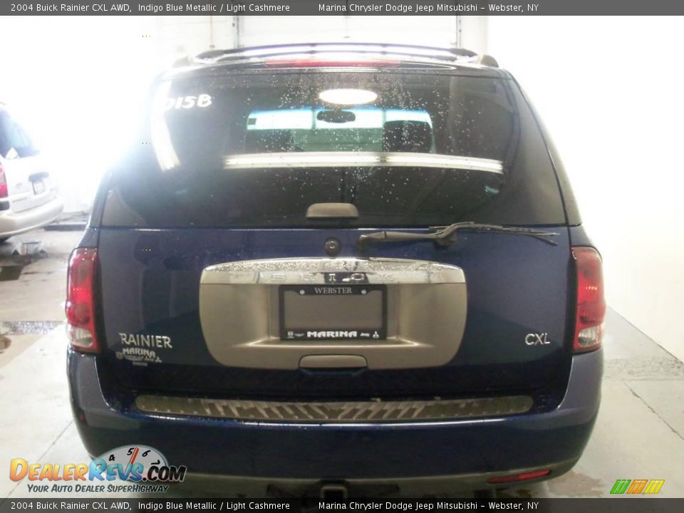 2004 Buick Rainier CXL AWD Indigo Blue Metallic / Light Cashmere Photo #9