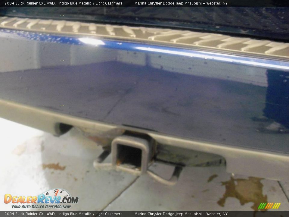 2004 Buick Rainier CXL AWD Indigo Blue Metallic / Light Cashmere Photo #10