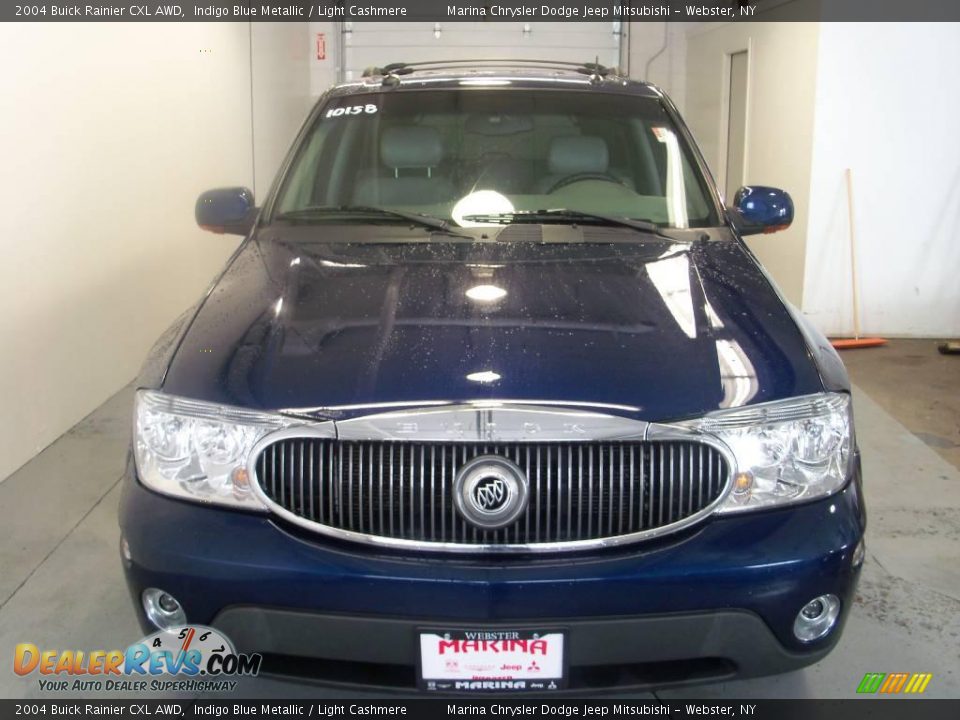 2004 Buick Rainier CXL AWD Indigo Blue Metallic / Light Cashmere Photo #13