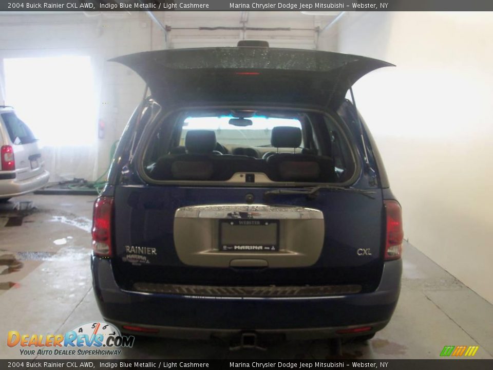 2004 Buick Rainier CXL AWD Indigo Blue Metallic / Light Cashmere Photo #19