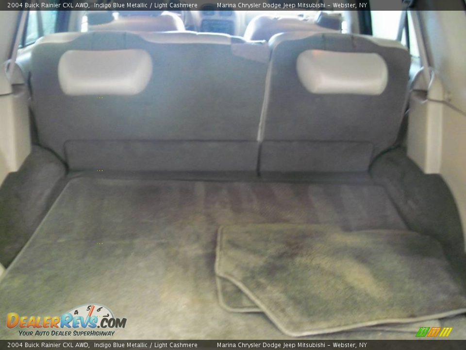 2004 Buick Rainier CXL AWD Indigo Blue Metallic / Light Cashmere Photo #21