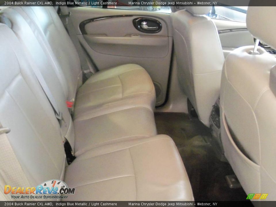 2004 Buick Rainier CXL AWD Indigo Blue Metallic / Light Cashmere Photo #23