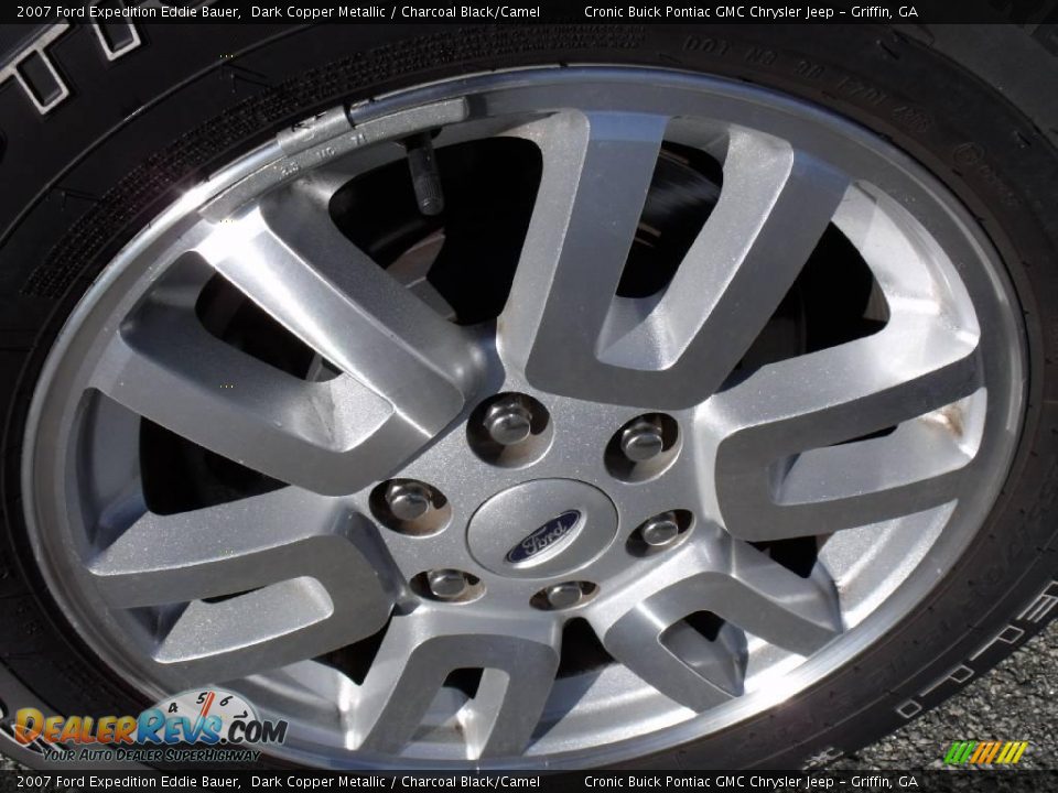 2007 Ford Expedition Eddie Bauer Dark Copper Metallic / Charcoal Black/Camel Photo #9