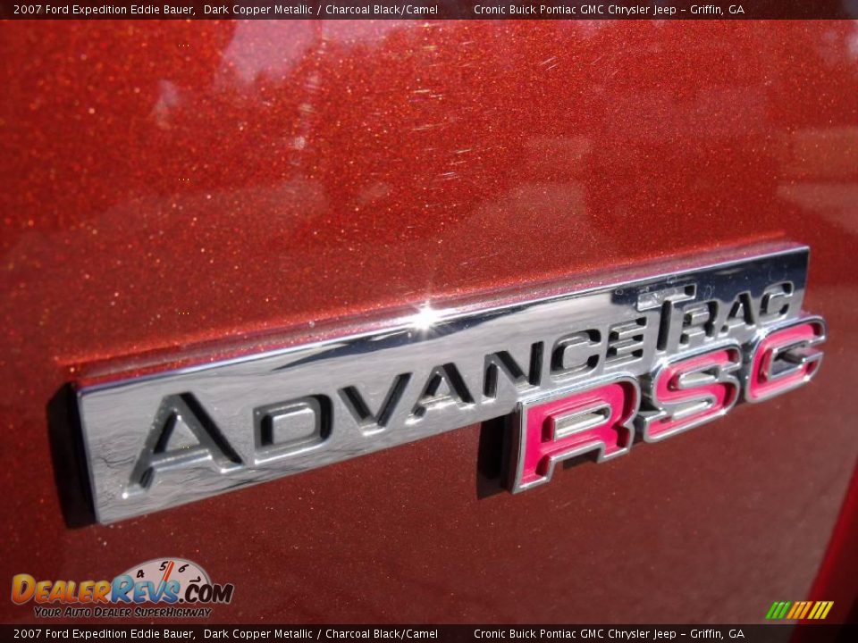 2007 Ford Expedition Eddie Bauer Dark Copper Metallic / Charcoal Black/Camel Photo #10