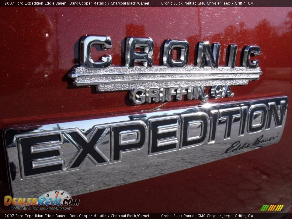2007 Ford Expedition Eddie Bauer Dark Copper Metallic / Charcoal Black/Camel Photo #11