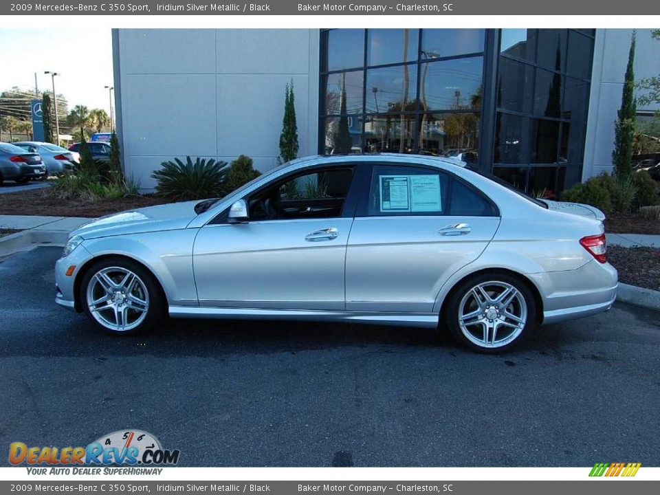 2009 Mercedes-Benz C 350 Sport Iridium Silver Metallic / Black Photo #2