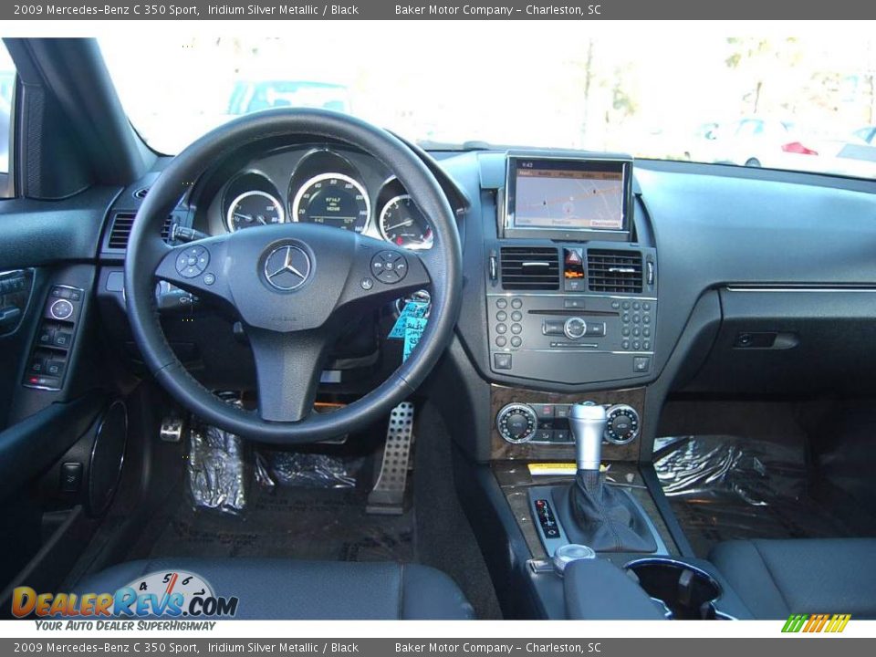 2009 Mercedes-Benz C 350 Sport Iridium Silver Metallic / Black Photo #3