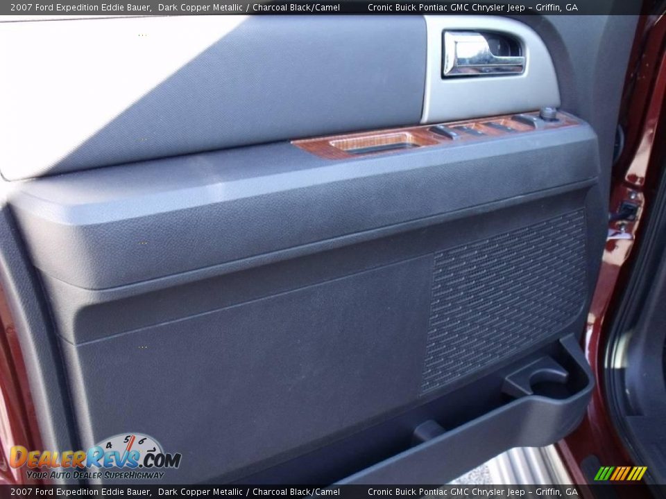 2007 Ford Expedition Eddie Bauer Dark Copper Metallic / Charcoal Black/Camel Photo #13